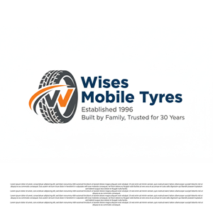 Diseño de Logo por UAD DESIGNS para Wises Mobile Tyres  | Diseño: #36833106