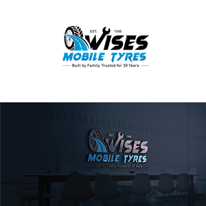 Diseño de Logo por Maxo-Biz para Wises Mobile Tyres  | Diseño: #36830965