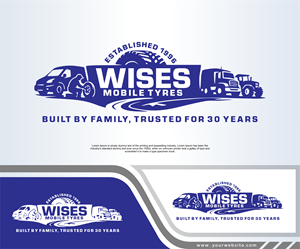 Diseño de Logo por dobleh_creative para Wises Mobile Tyres  | Diseño: #36838677