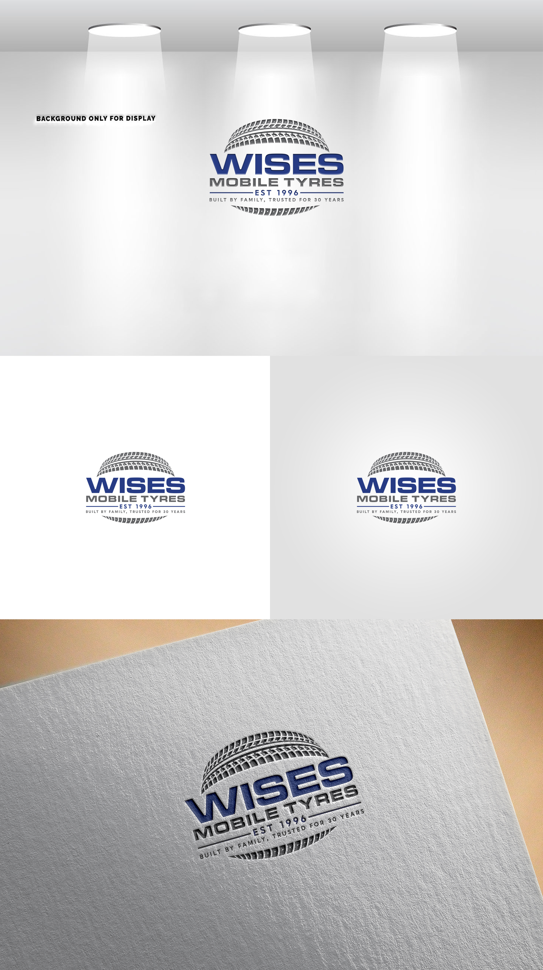 Diseño de Logo por Soonia para Wises Mobile Tyres  | Diseño #36830878