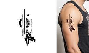 Diseño de Tatuaje por Silverfox Studio para este proyecto | Diseño: #36855781