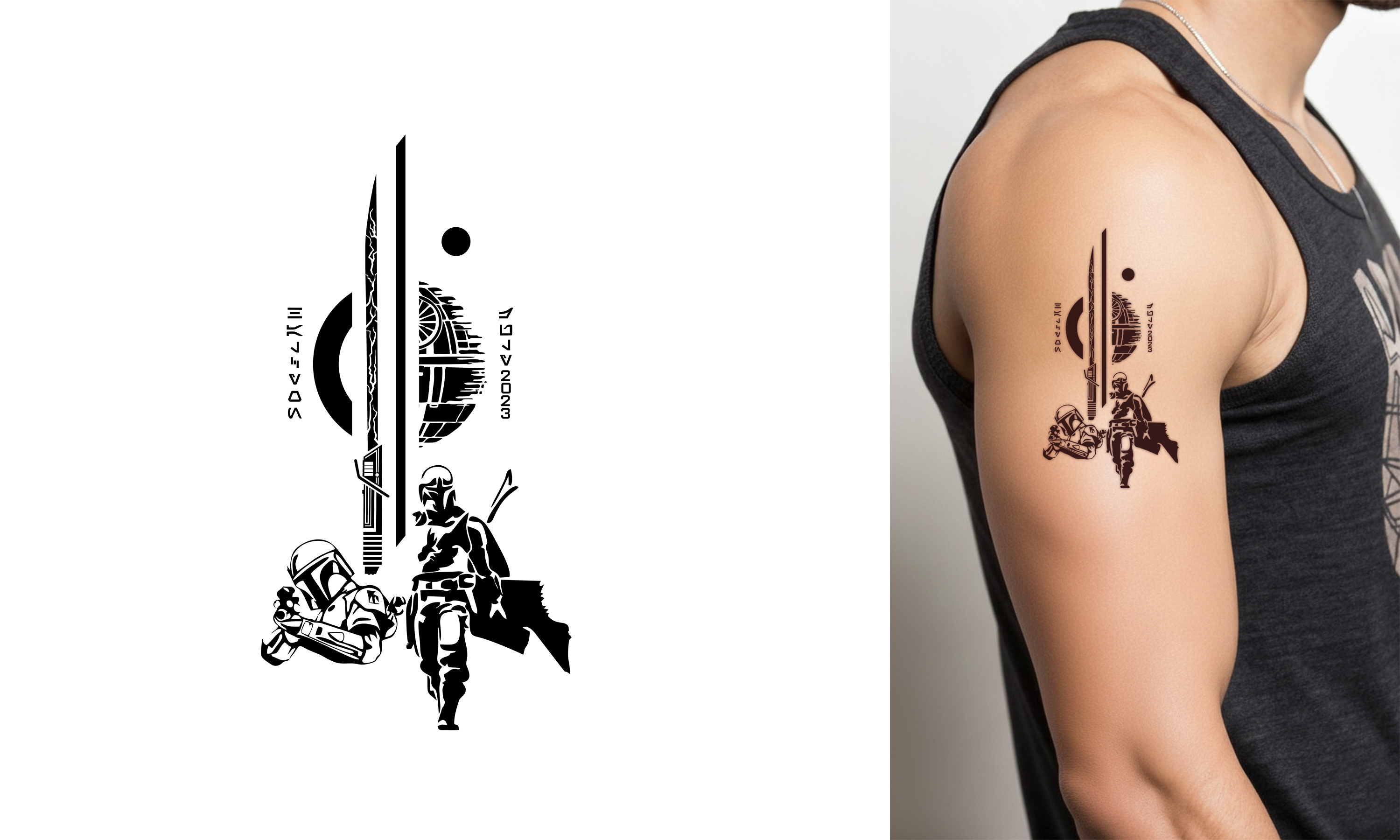 Diseño de Tatuaje por Silverfox Studio para este proyecto | Diseño #36855792