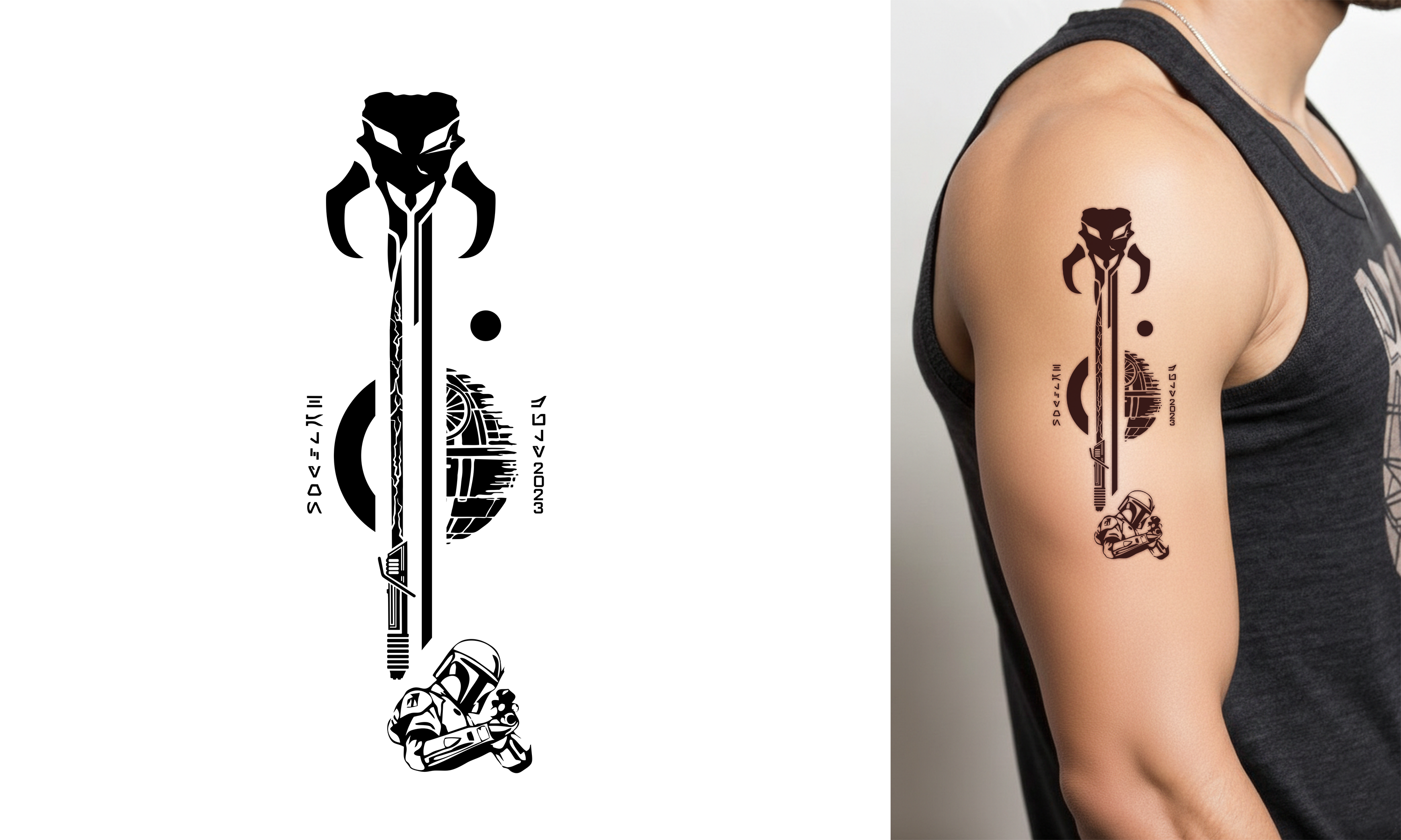 Diseño de Tatuaje por Silverfox Studio para este proyecto | Diseño #36862993