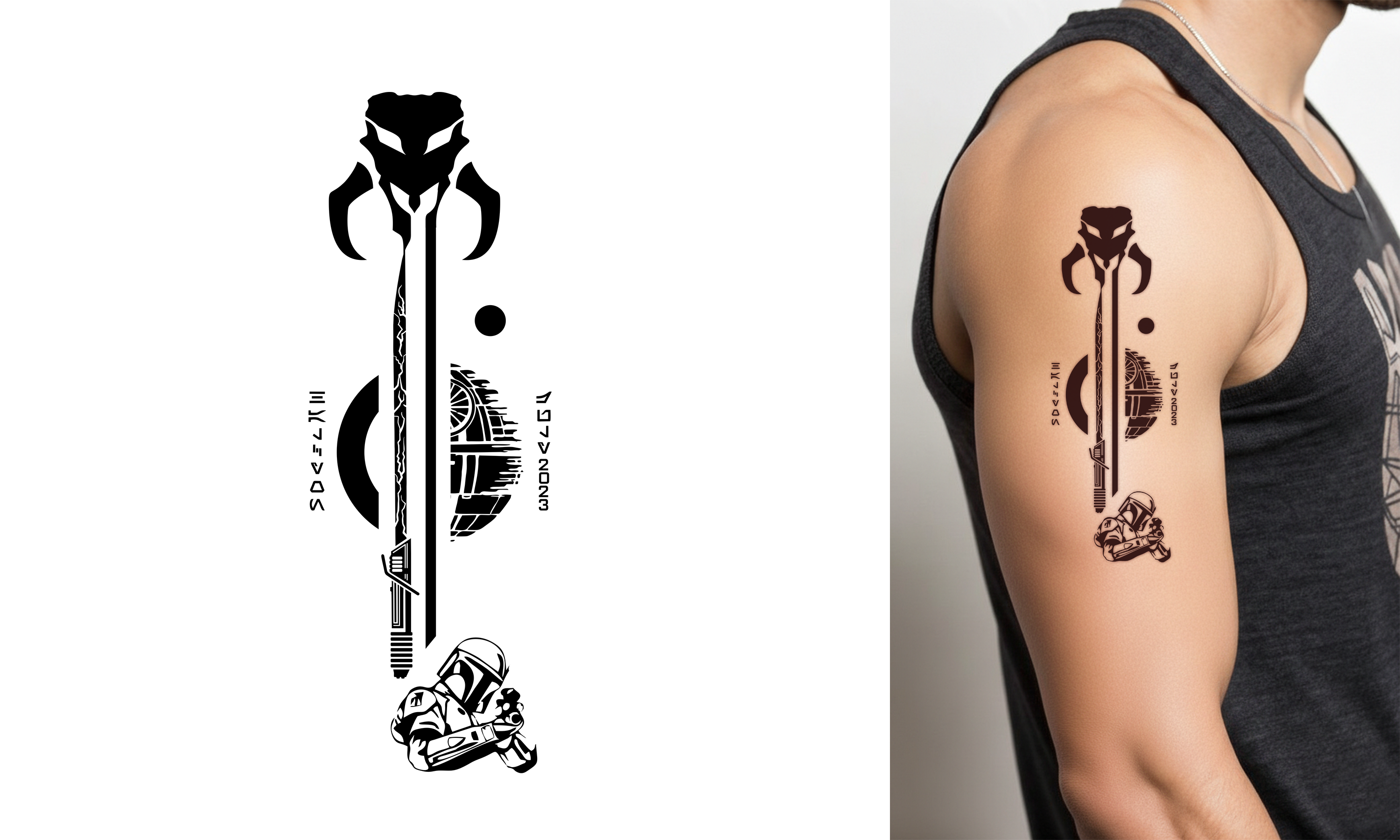 Diseño de Tatuaje por Silverfox Studio para este proyecto | Diseño #36862998