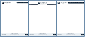 Word Template Design by pb for this project | Design: #36838493