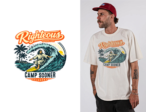 T-shirt Design by DoppelGanger Studio for Camp Sooner | Design: #36836877