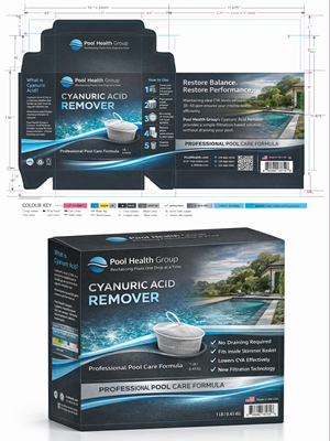 Verpackungs-Design von designs by Dylan für Pool Health Group Inc | Design: #36866986