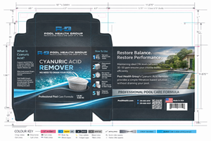 Verpackungs-Design von designs by Dylan für Pool Health Group Inc | Design: #36888397