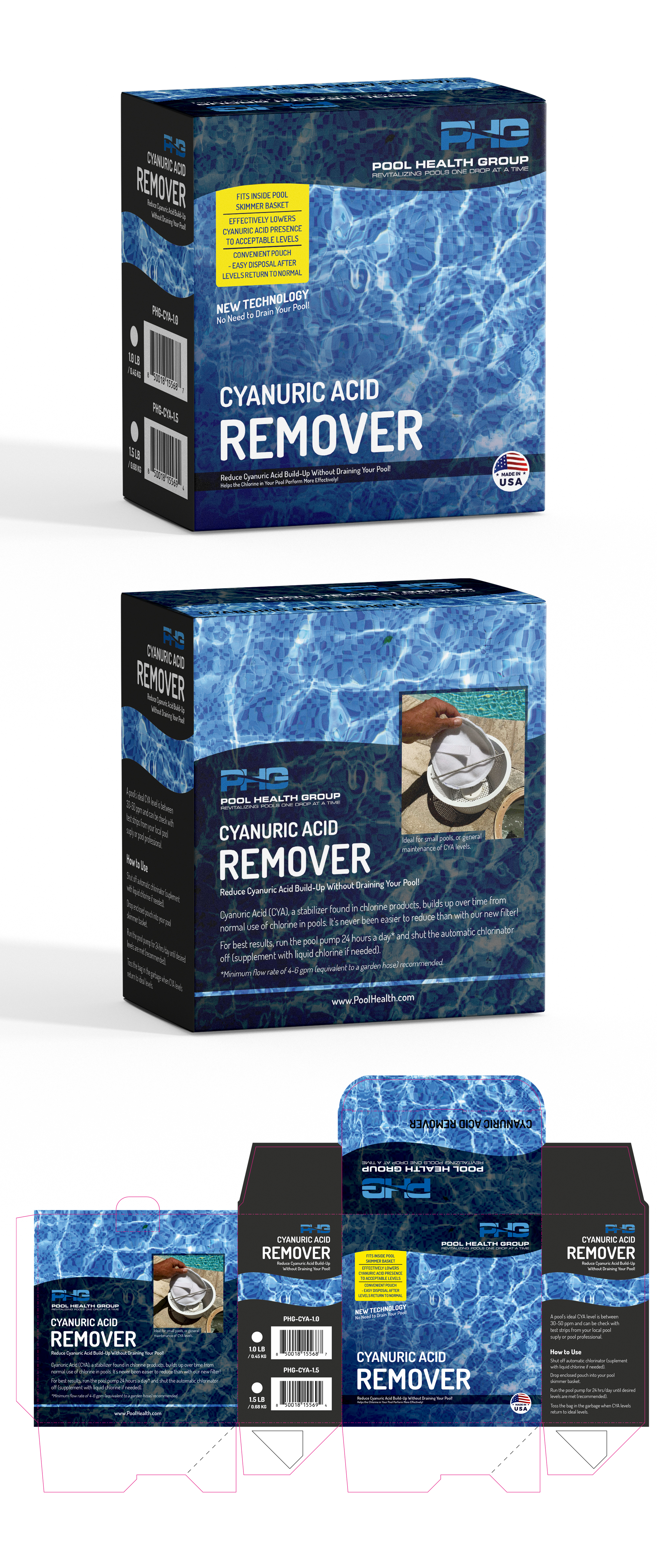 Verpackungs-Design von bognar für Pool Health Group Inc | Design #36859998