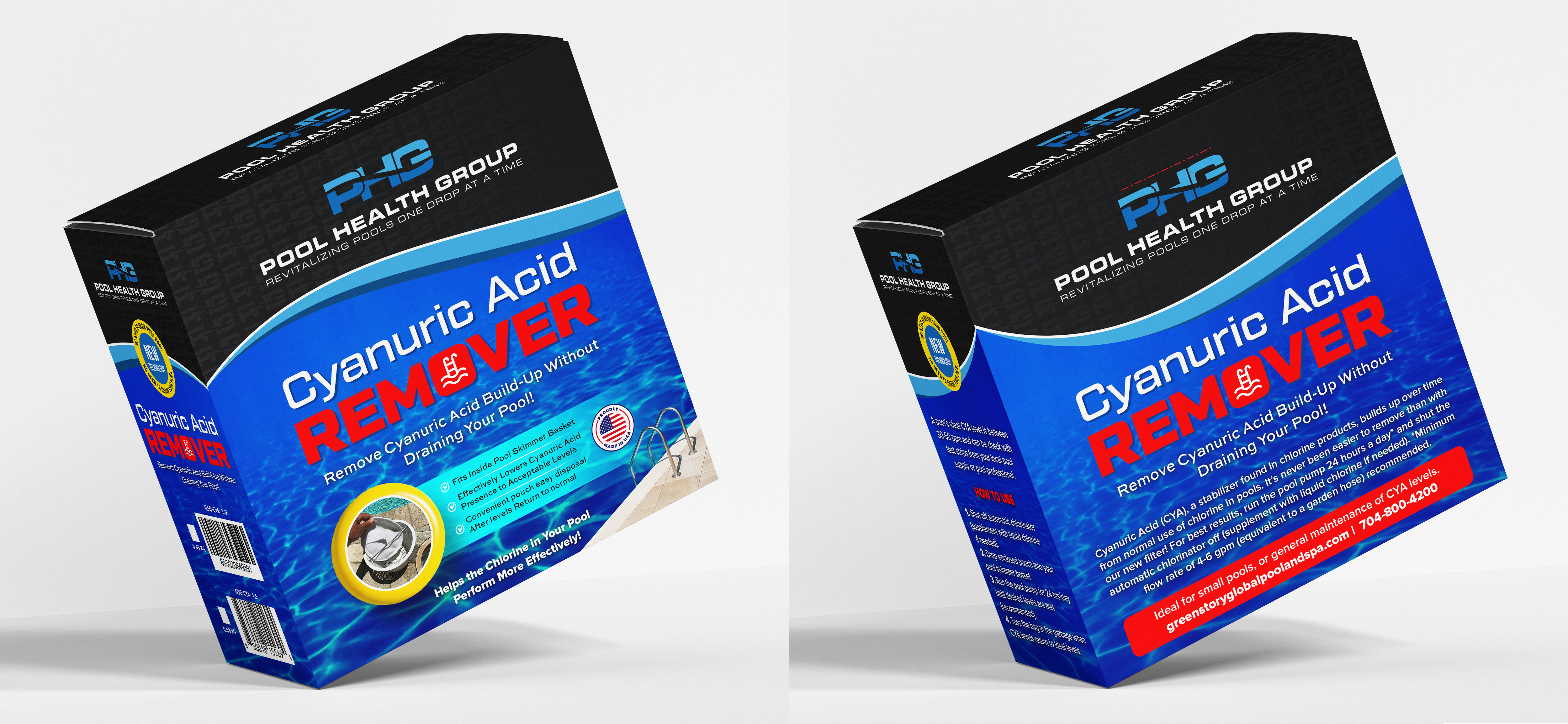 Verpackungs-Design von SAI DESIGNS für Pool Health Group Inc | Design #36876596