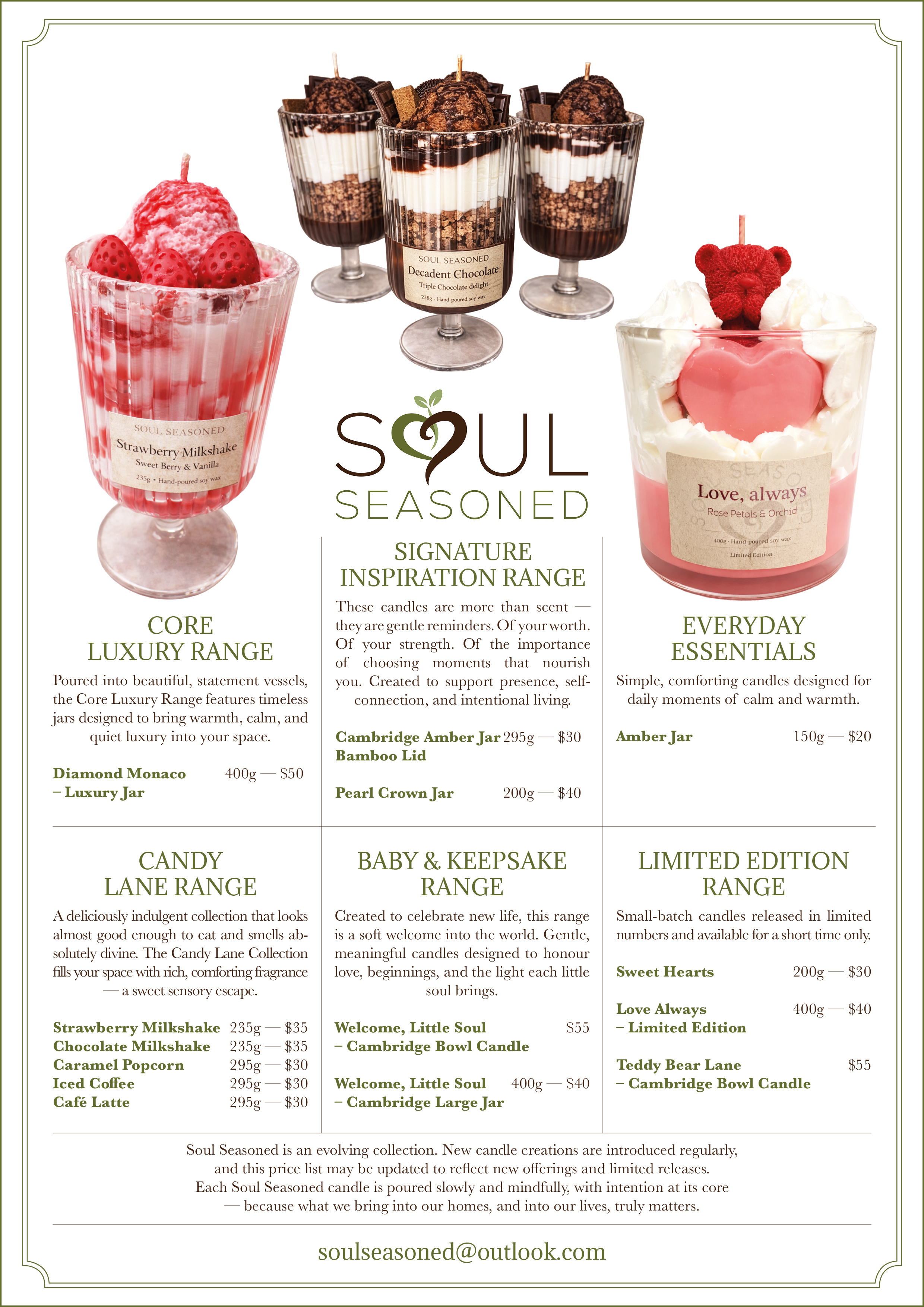 Diseño de Brochure por MarkoE para Soul Seasoned | Diseño #36836525