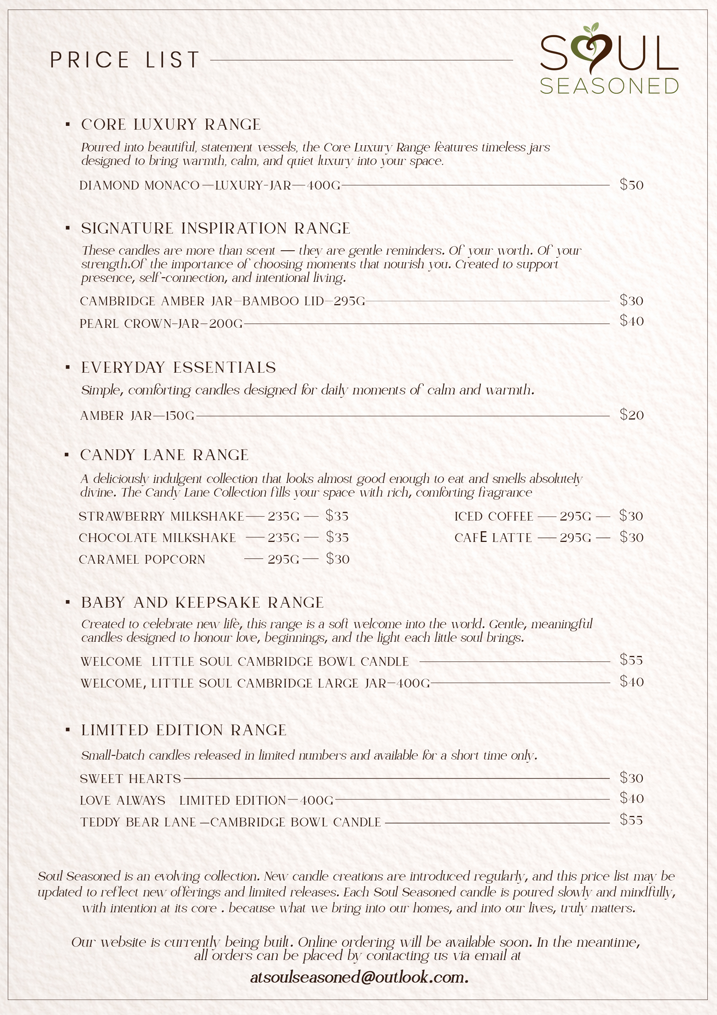 Diseño de Brochure por Vikum 3 para Soul Seasoned | Diseño #36836907