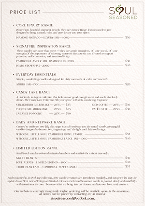 Diseño de Brochure por Vikum 3 para Soul Seasoned | Diseño: #36836907