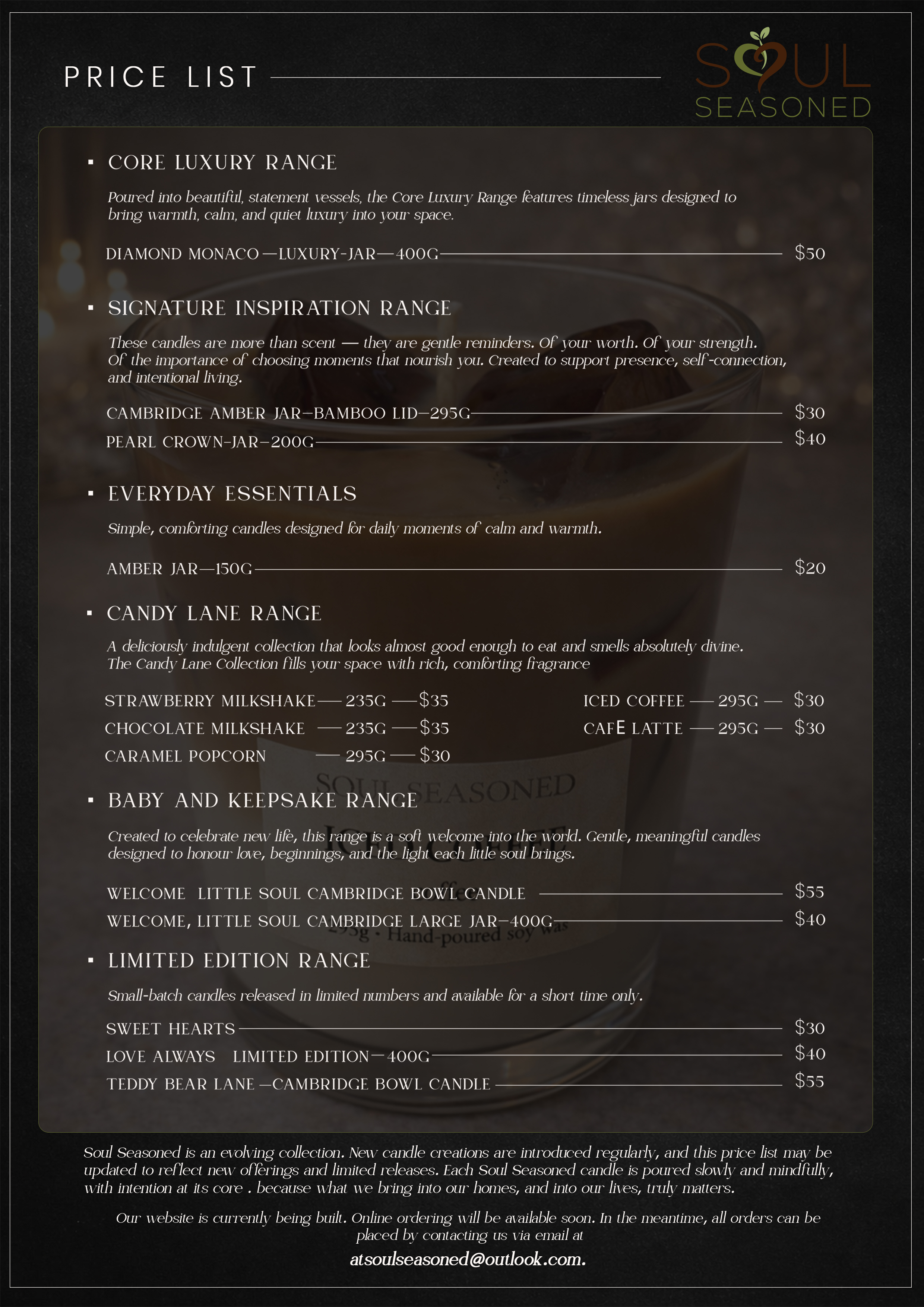 Diseño de Brochure por Vikum 3 para Soul Seasoned | Diseño #36836909