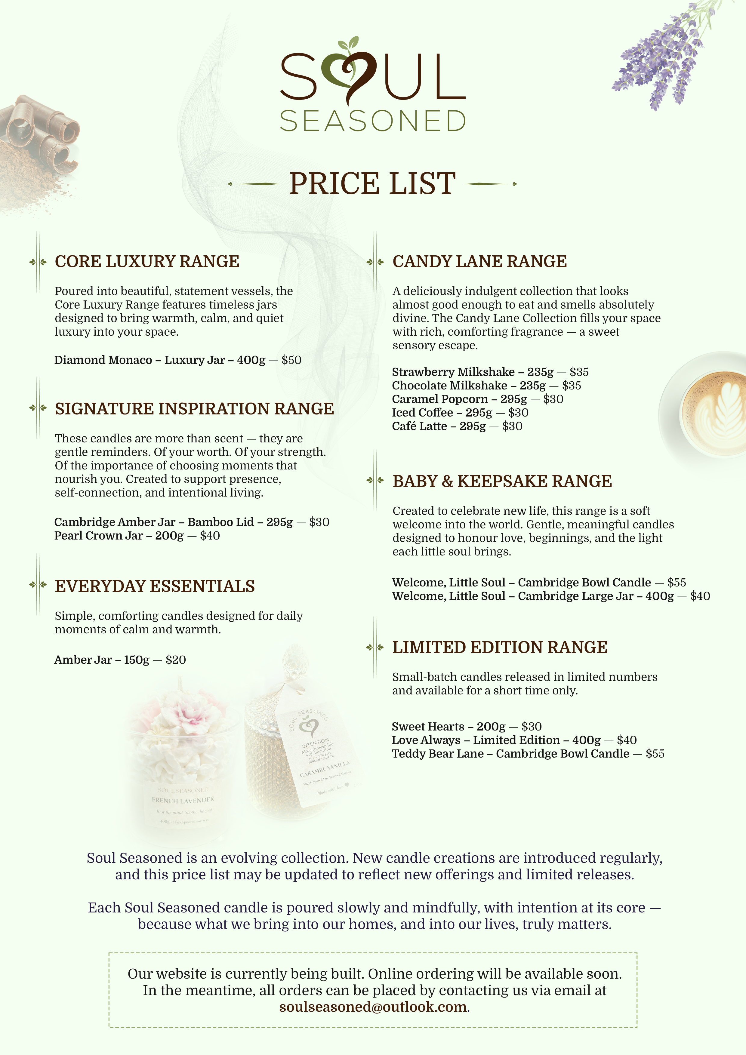 Diseño de Brochure por Hristo Itchov para Soul Seasoned | Diseño #36836696