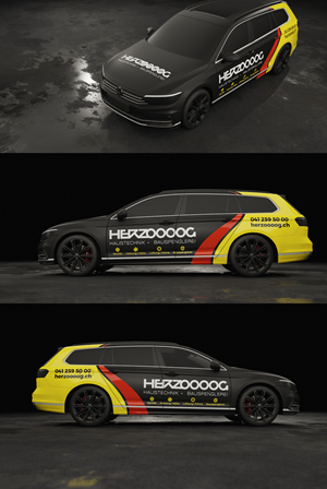 Diseño de Rotulación de Vehículo por Wrapcia para este proyecto | Diseño: #36849564