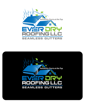 Logo Design by Farhad Kreative for Ever Dry Roofing LLC | Design #36838960