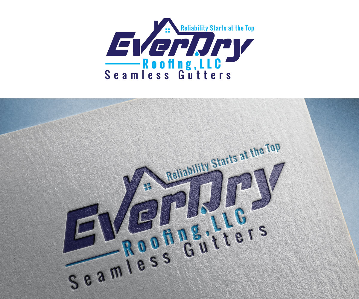 Logo Design by Luckey yaari for Ever Dry Roofing LLC | Design #36841218