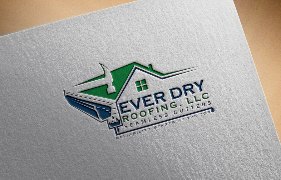 Logo Design by amran mollaa for Ever Dry Roofing LLC | Design #36841241