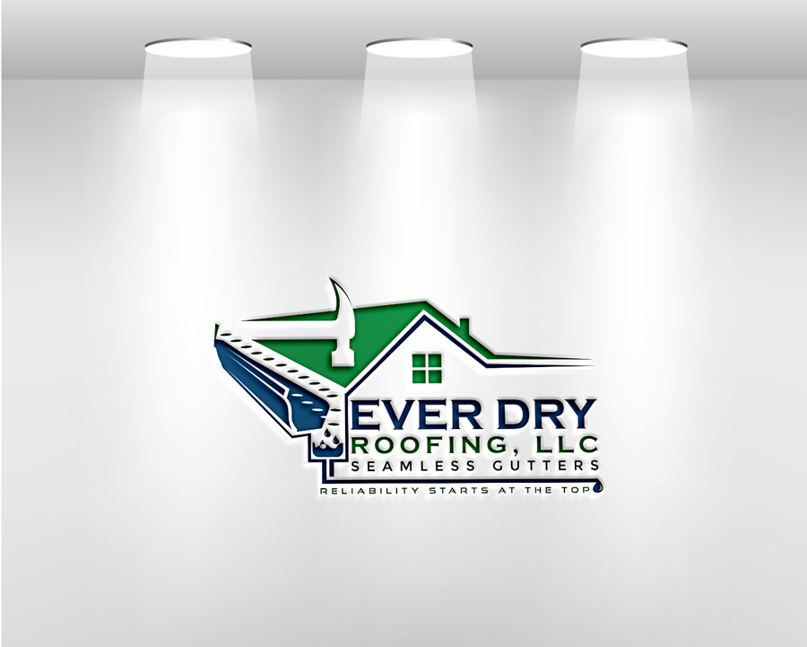 Logo Design by amran mollaa for Ever Dry Roofing LLC | Design #36841243