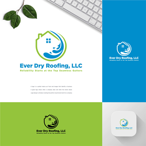 Logo Design by Dembol 2 for Ever Dry Roofing LLC | Design: #36846433