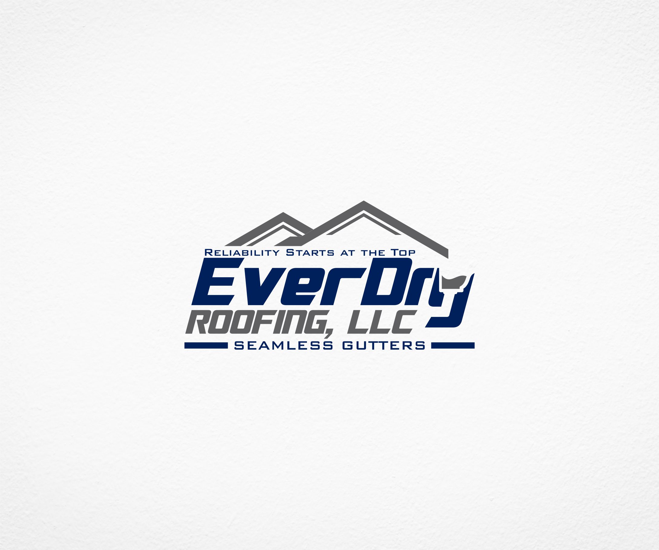 Logo Design by alkaline for Ever Dry Roofing LLC | Design #36880224