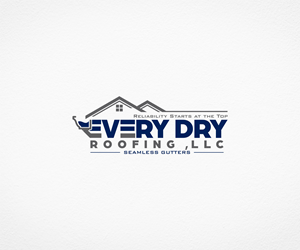 Logo Design by alkaline for Ever Dry Roofing LLC | Design: #36880317