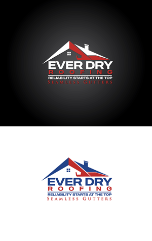 Logo Design by LogoPoko for Ever Dry Roofing LLC | Design #36845195