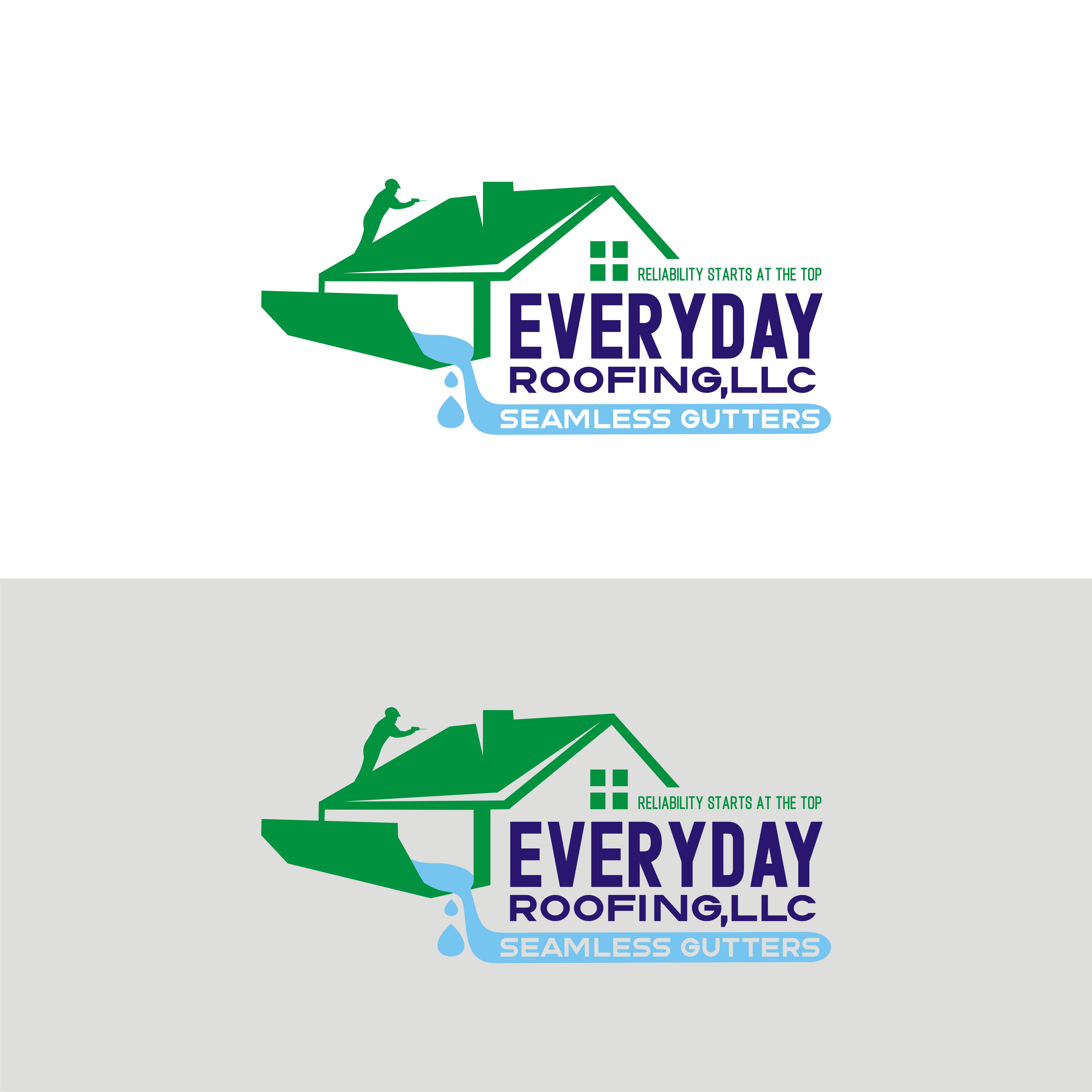 Logo Design by All art for Ever Dry Roofing LLC | Design #36841014