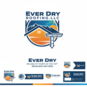 Logo Design by trojni for Ever Dry Roofing LLC | Design: #36872498