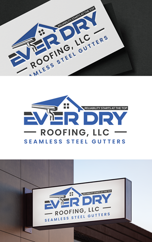 Logo Design by Graphixpointt for Ever Dry Roofing LLC | Design: #36844927
