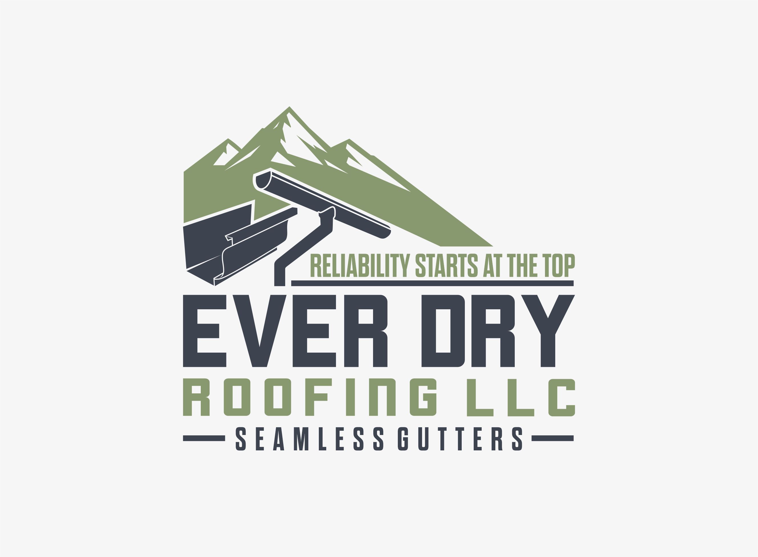 Logo Design by erikdesign for Ever Dry Roofing LLC | Design #36842556