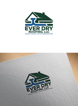 Logo Design by KING JM for Ever Dry Roofing LLC | Design: #36838788