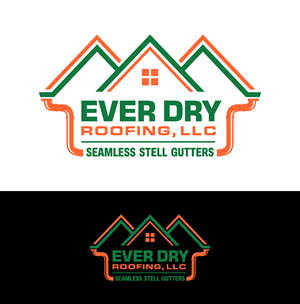Logo Design by Mozez32 for Ever Dry Roofing LLC | Design: #36873894