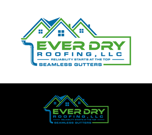 Logo Design by Mozez32 for Ever Dry Roofing LLC | Design: #36874079