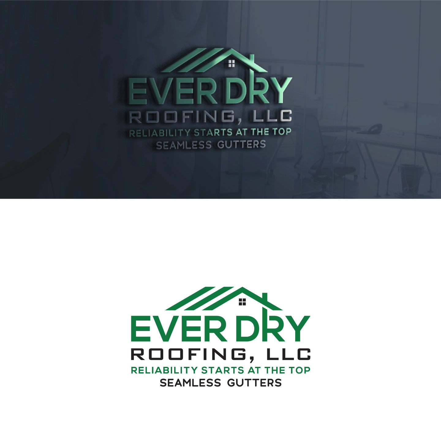 Logo Design by rass07 for Ever Dry Roofing LLC | Design #36840410
