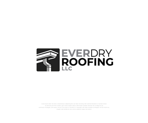 Logo Design by apik. for Ever Dry Roofing LLC | Design: #36842987