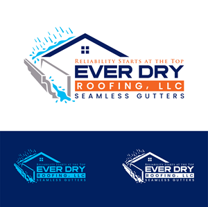 Logo Design by John Mark Arts for Ever Dry Roofing LLC | Design: #36840427