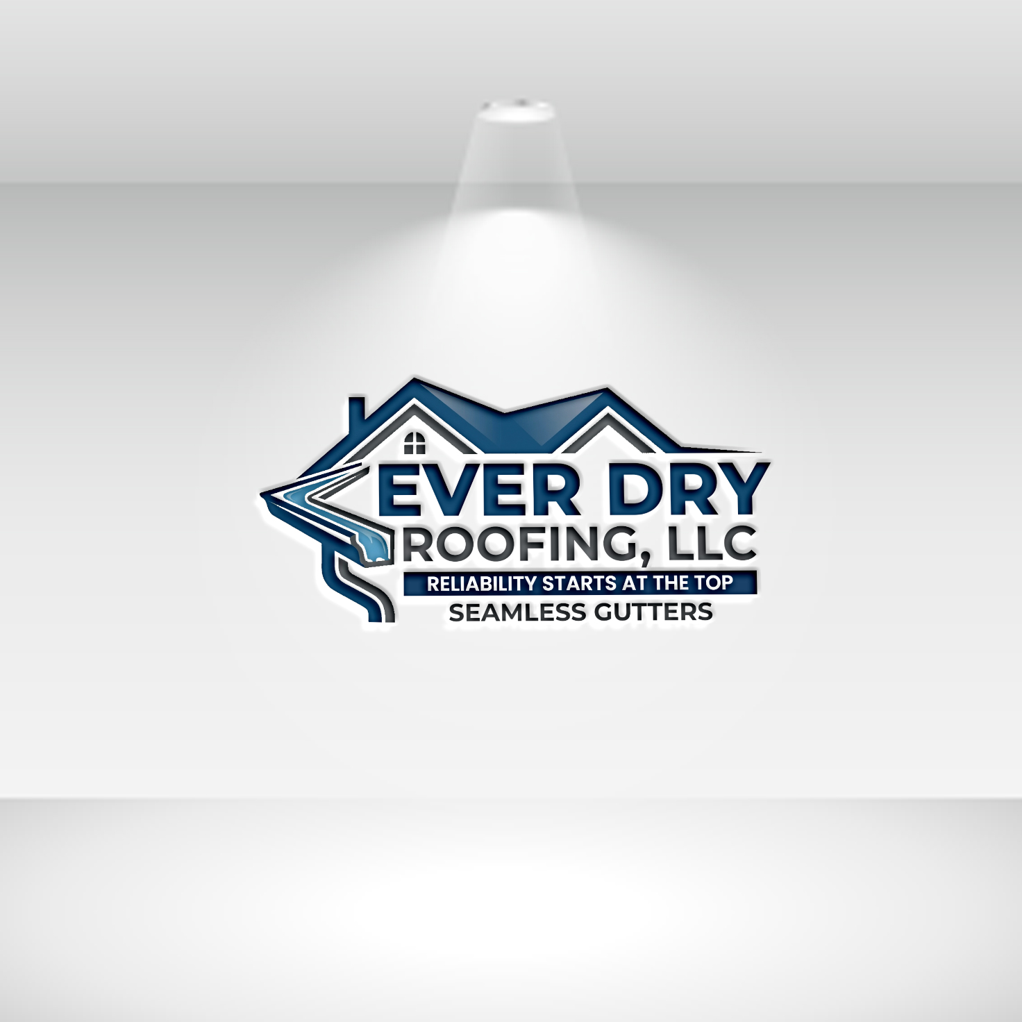 Logo Design by Pilot_DesignR™ for Ever Dry Roofing LLC | Design #36840577