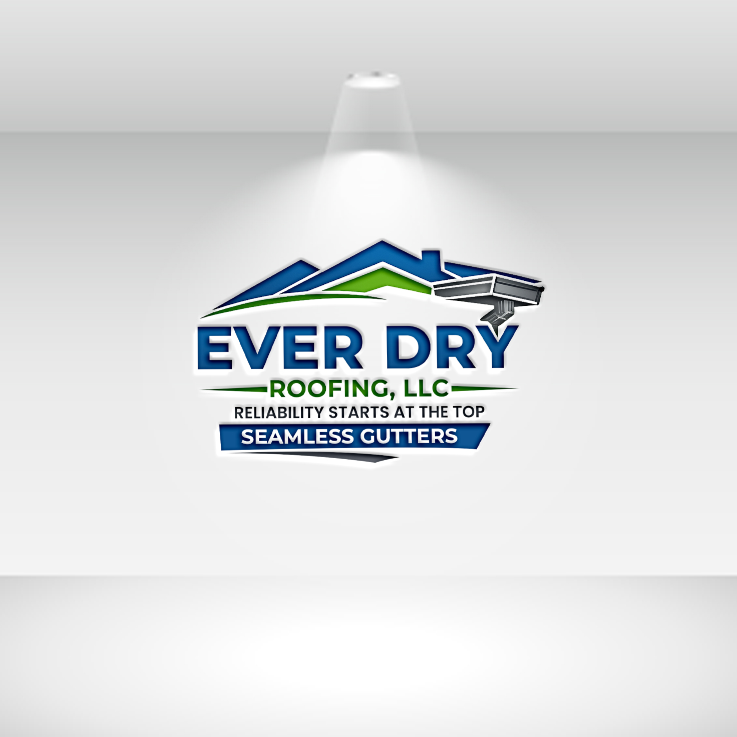 Logo Design by Pilot_DesignR™ for Ever Dry Roofing LLC | Design #36840580