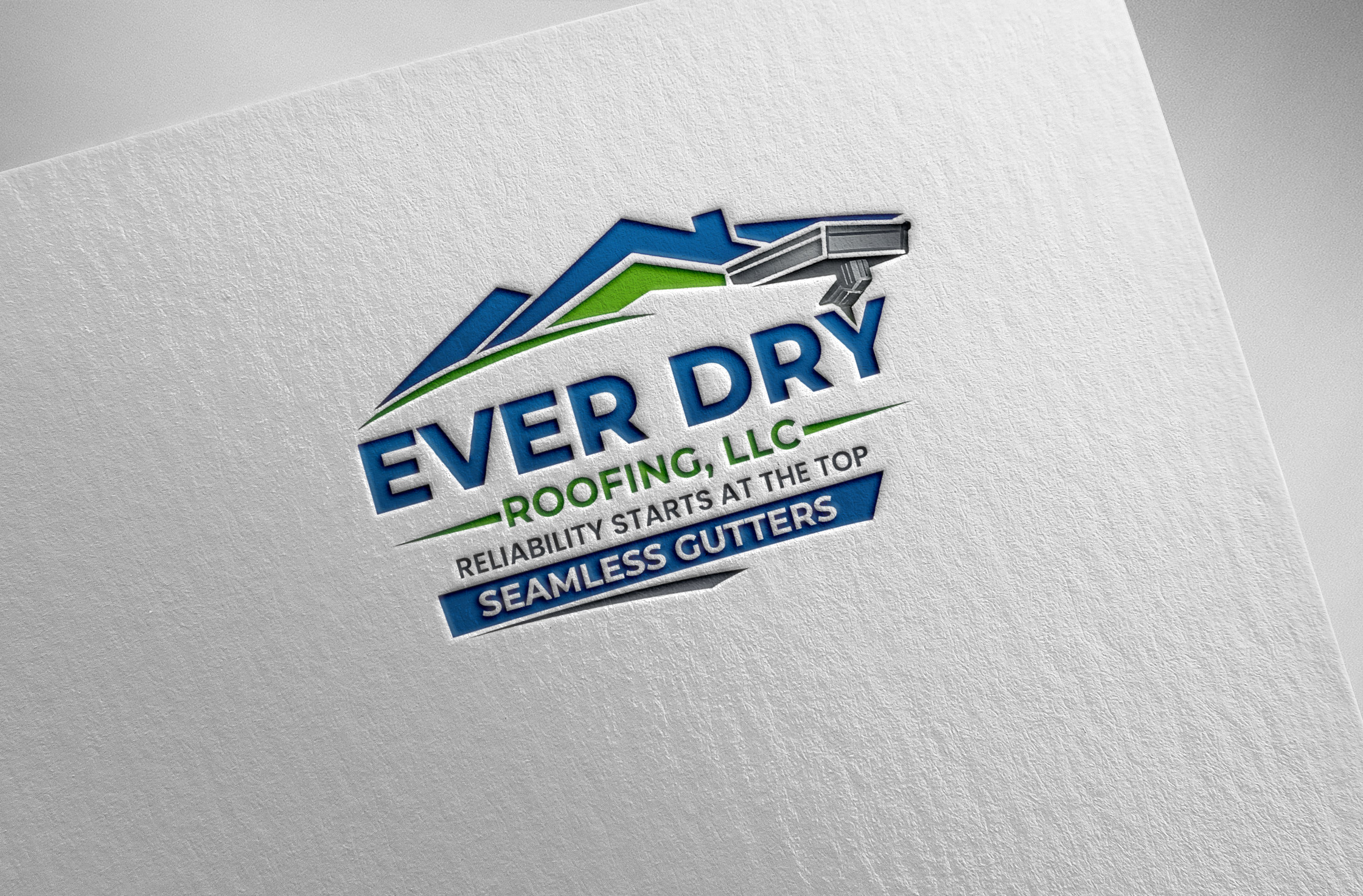 Logo Design by Pilot_DesignR™ for Ever Dry Roofing LLC | Design #36840581