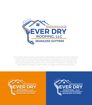 Logo Design by Pilot_DesignR™ for Ever Dry Roofing LLC | Design: #36840582