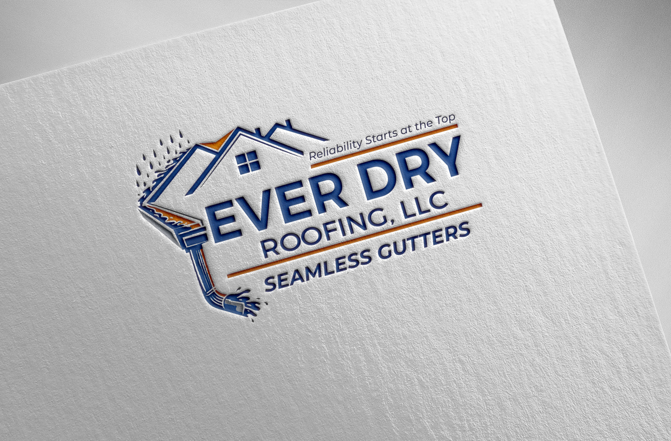 Logo Design by Pilot_DesignR™ for Ever Dry Roofing LLC | Design #36840584