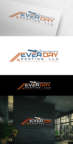 Logo Design by PixelUP Graphics for Ever Dry Roofing LLC | Design: #36841767