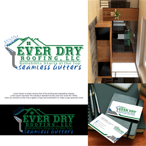 Logo Design by Abigaill_design for Ever Dry Roofing LLC | Design: #36838980