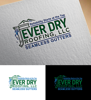 Logo Design by bute for Ever Dry Roofing LLC | Design: #36853009