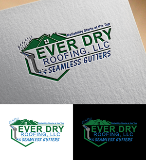 Logo Design by bute for Ever Dry Roofing LLC | Design: #36853010