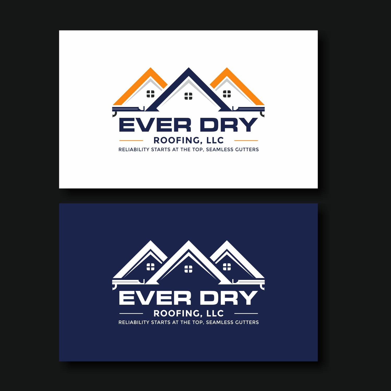 Logo Design by arie97 for Ever Dry Roofing LLC | Design #36874424