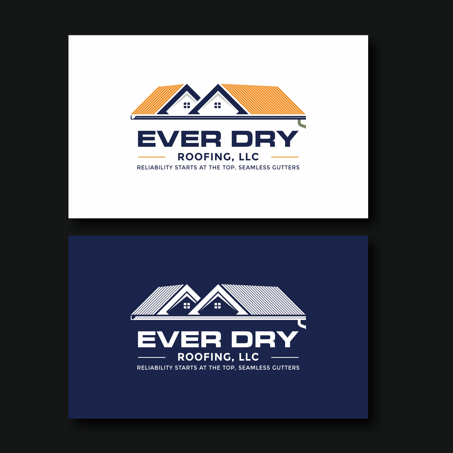 Logo Design by arie97 for Ever Dry Roofing LLC | Design #36874426