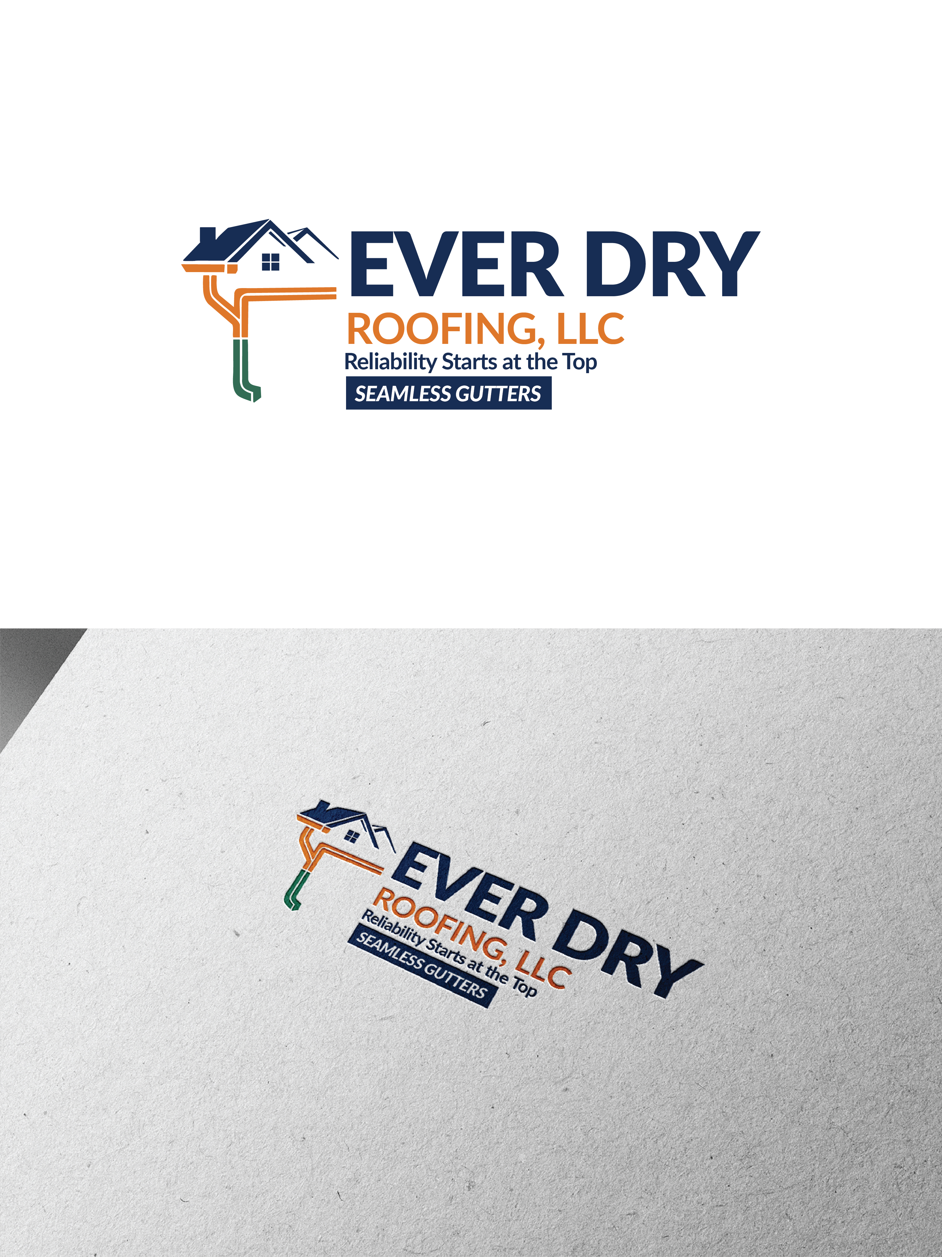 Logo Design by raju.creative for Ever Dry Roofing LLC | Design #36841769